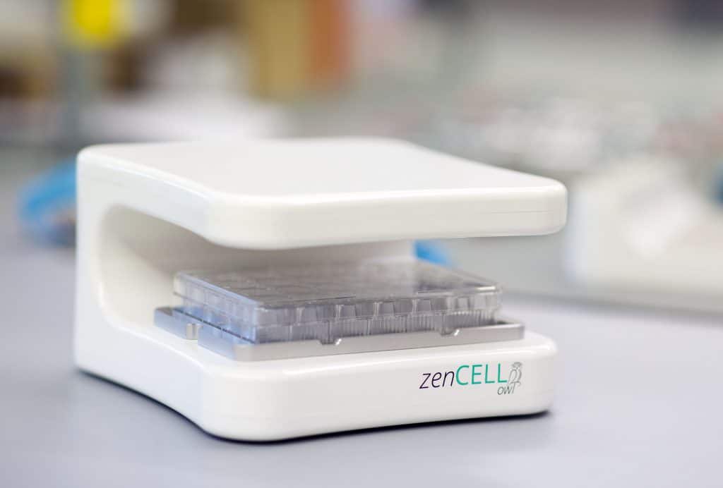 zenCELL owl Microscope for the incubator